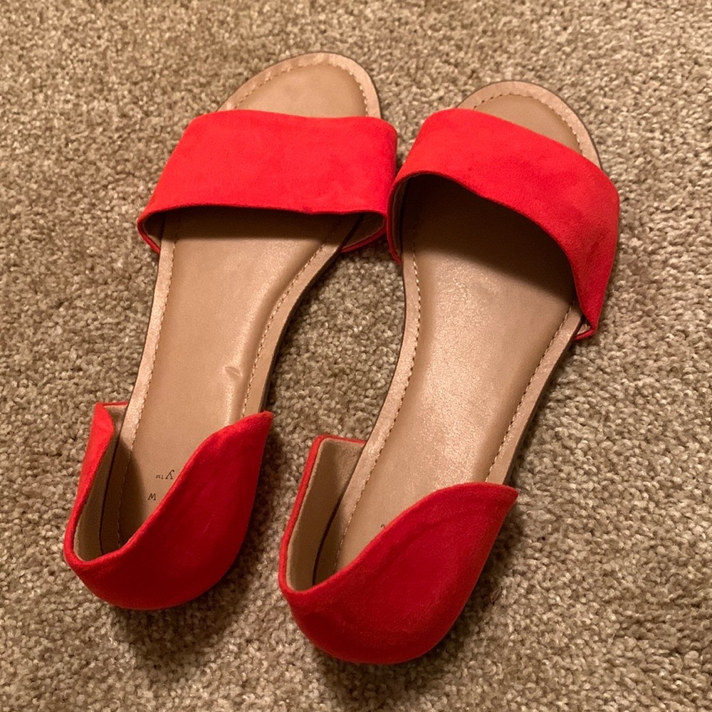 Red Womens Sandals